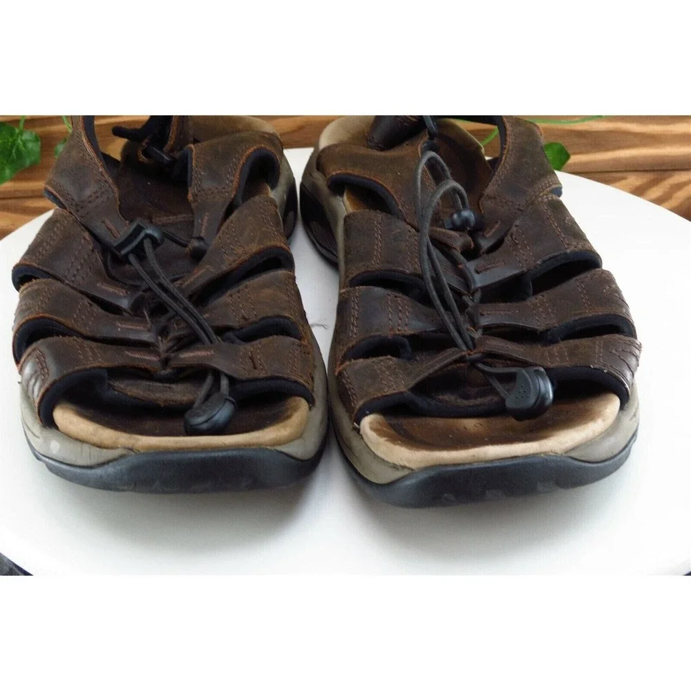 Abeo Size 11 M Brown Sport‎ Leather Men Shoes